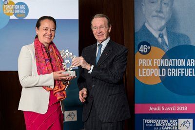 Prof. Martine Piccart - Prix Fondation ARC Léopold Griffuel